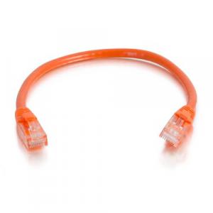 C2g 00460 150ft Cat5e Snagless Utp Network Cable - Orange