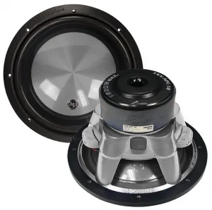 Audiopipe TXXAPC12FG 12 Woofer 1600w Max 4 Ohm Dvc Flat Gray