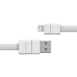 99213 | Verbatim 7-Inch Flat Lightning Cable for Sync and