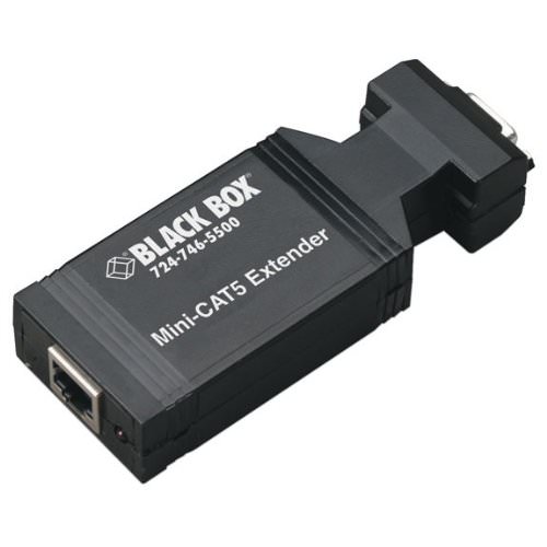 Black AC602A Mini Cat5 Vga Receiver