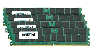 CT4K32G4LFD424A | Crucial 128GB (4x32GB) DDR4 2400 MT/s