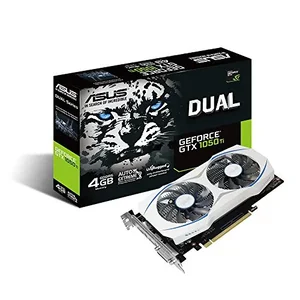 DUAL-GTX1050TI-O4G | Asus GeForce GTX 1050 Ti 4GB Dual-Fan