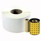 Wasp 633808431051 Thermal Transfer Labels - White, 725 Per Roll