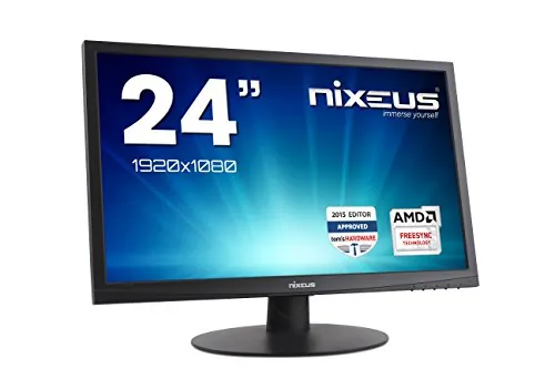 Nixeus NX-VUE24B 24-inch Full Hd Led Monitor With Multiple Inputs