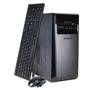 90BG0021CF | Lenovo H50-55 Quad-Core Desktop with WiFi-AC &