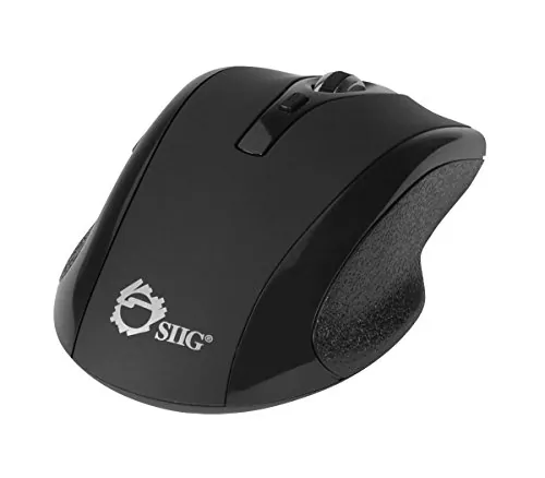 Siig JK-WR0A12-S2 Mouse Jk-wr0a12-s2 2.4ghz 6-button Ergonomic Wireles