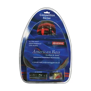 AK4 | American Bass 4 Gauge Amplifier Wiring Kit by