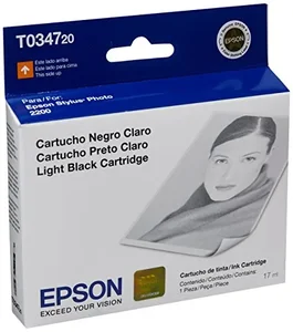 Epson T034720 Light Black Ink Cartridge - 628 Page Yield