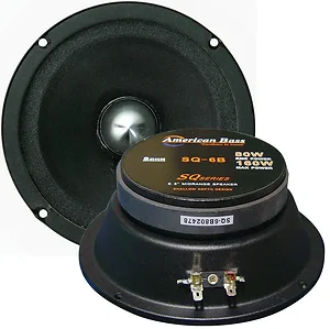 SQ6B | American Bass American Bass Midrange Speaker 300W