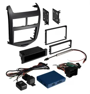 American GMK315BX 2012-16 Chevy Sonic Install Kit-jet Black