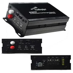 Audiopipe APMA2100 Mini Design 2 Ch. Class D Amplifier 2x100 Watts Rms