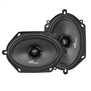 Audiopipe APMB6800C 6x8 Mid Range Loud Speaker (sold In Pairs)