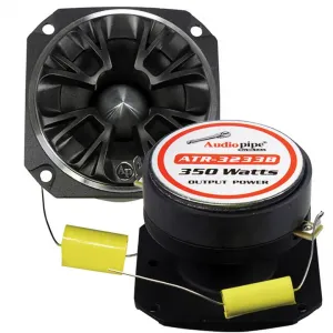 Audiopipe ATR3233B Bullet Tweeter 350 Watts 4 Ohm Black With Grill (ea