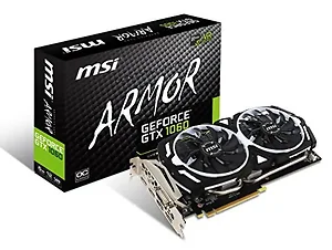 G10606GC1 | Msi GeForce GTX 1060 6GB OCV1 Graphics Card
