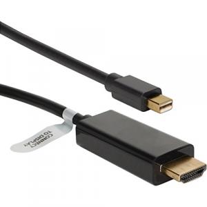 Qvs MDPH-06BK 6ft Mini Dispportthunderbolt