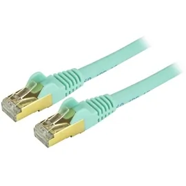 Startech C6ASPAT25AQ 25ft Cat6a Ethernet Cable - 10 Gigabit Category 6