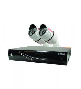 Revo RV-RT41B2G-5G 4 Ch. 5g Dvr System With 2 Hd Bullet Cam