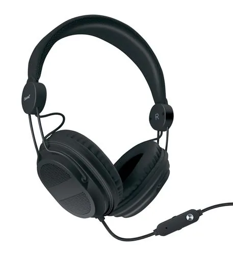 Isound DG-DGHP-5536 Hm-310 Kid Friendly Headphones Black