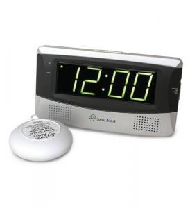 Sonic SA-SB300SS Sonic Boom Alarm Clock - White