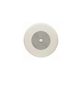 Valcom 8-Inch Dual-Input Ceiling Speaker with Built-In