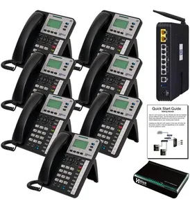 XB-V5007 | Xblue X50 IP Phone System with 7 X3030 Phones