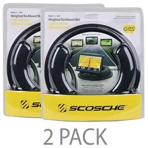 Scosche (2-Pack) Scosche GPSDM Weighted Dashboard Mat