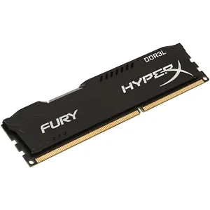 HX316LC10FB/4 | Kingston HyperX Fury Black 4GB DDR3L