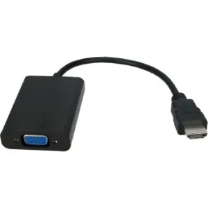 Qvs XHDV-A Hdmi To Vga Video Adapter With Audio Support