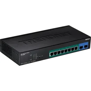 TPE082WS | Trendnet 10-Port Gigabit Web Smart PoE+ Switch
