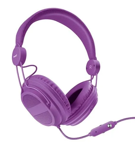 Isound DG-DGHP-5540 Hm-310 Kid Friendly Headphones Purple