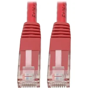 N200-010-RD | Tripp Lite 10FT CAT6 Gigabit Molded RJ45