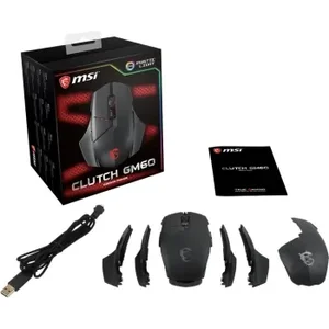 Msi Mouse Clutch GM60 GAMING MOUSE PMW 3330 Wired mode with