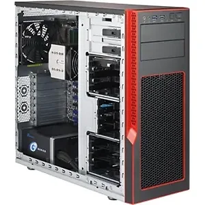 CSE-GS5A-753R | Supermicro S5 Mid Tower Chassis with Power