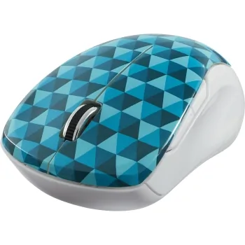 Verbatim 99745 Wireless Multi-trac Blue Led Mouse - Diamond Pattern