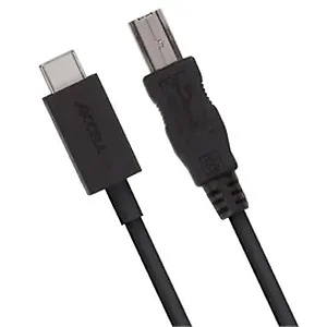 U193B-003B | Accell 3FT USB-C TO B USB 2.0 CABLE