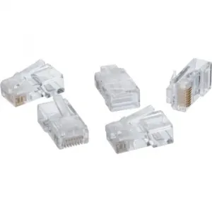 4xem 4X1000PKC5E 1000pk Modular Cat5e Plugs For