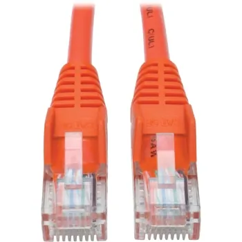 Tripp N001-015-OR Cat5e 350mhz Snagless Molded Patch Cable (rj45 Mm) -