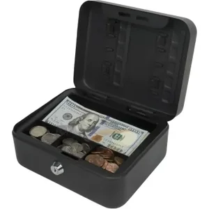 RSCB-100 | Royal Sovereign COMPACT STEEL CASH BOX 1BILL &