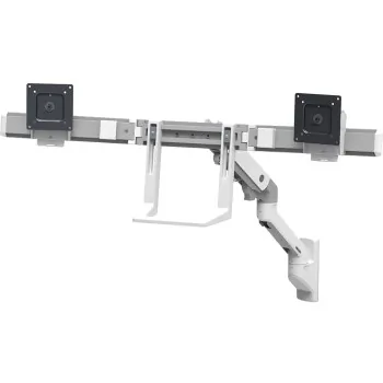 Ergotron 45-479-216 Hx Wall Dual Monitor Arm Bright White