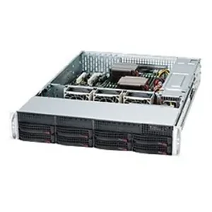 CSE-825TQ-R740LPB(3Y | Supermicro 2U Rackmount Server Case