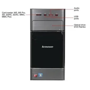 57327395 | Lenovo IdeaCentre H530 Tower - A8-5500, 6GB RAM,