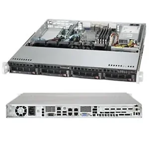 SYS-5018A-MLHN4 | Supermicro CSE-813MTQ-202CB Chassis with