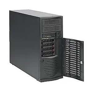 CSE-733TQ-465B-EOL | Supermicro CSE-733TQ-465B Tower Case