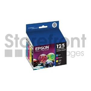 Epson EPSON T125120-BCS 125 COMBO-PACK INK CARTRIDGES