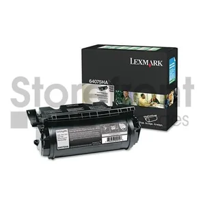 64075HA | Lexmark T64X BLACK HIGH YIELD TAA