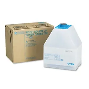 Ricoh / Fujitsu Ricoh Toner, 885375, Type 105, Cyan, 10,