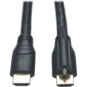 Tripp P569-010-LOCK 10ft Hdmi Cable With Locking Connector - 4k Uhd