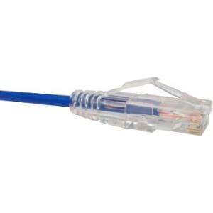 Unirise CS6-06F-BLU 6ft Cat6 Clearfit Slim Patch Cable Blue