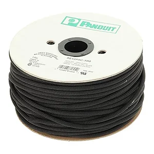 SE150PSC-LR0 | Panduit Black Braided Expandable Sleeving