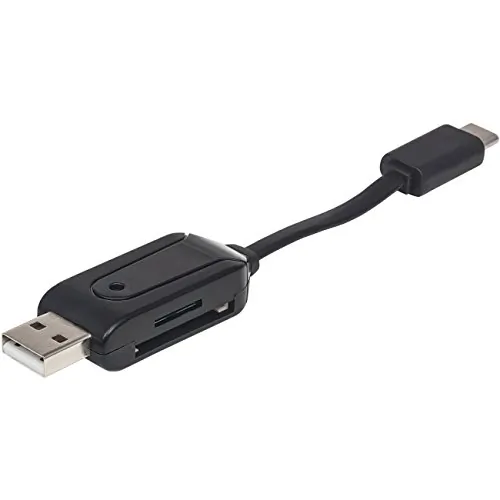 Manhattan 102018 Usb-ca Combo 24-in-1 Reader